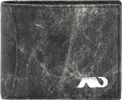 

ANNODYNE Men Casual Black Genuine Leather Wallet(3 Card Slots), Multicolor