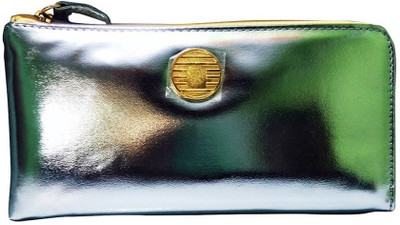 

Capreo Women Casual Multicolor Artificial Leather Wallet, Silver