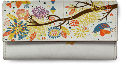 

Levo Women Casual Multicolor Genuine Leather Wallet(4 Card Slots), Rj-levolw00065
