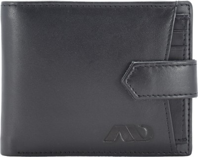 

ANNODYNE Men Black Genuine Leather Wallet(6 Card Slots)