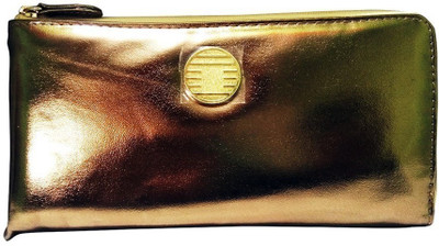 

Capreo Women Green Artificial Leather Wallet, Brown