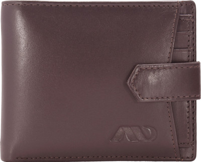 

ANNODYNE Men Casual Brown Genuine Leather Wallet(6 Card Slots)