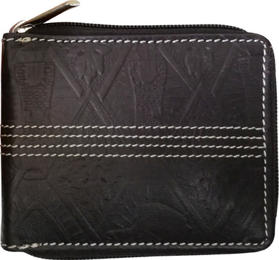 

Shankar Produce Men Casual Black Genuine Leather Wallet(8 Card Slots)