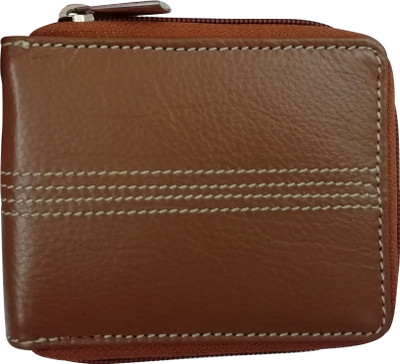 

Shankar Produce Men Casual Brown Genuine Leather Wallet(8 Card Slots), Tan