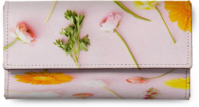 

Levo Women Casual Pink Genuine Leather Wallet(6 Card Slots), Rj-levolw00053