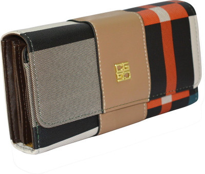 

Minaar Women Multicolor Artificial Leather Wrist Wallet(5 Card Slots)