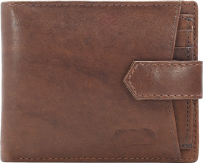 

ANNODYNE Men Casual Brown Genuine Leather Wallet(3 Card Slots)