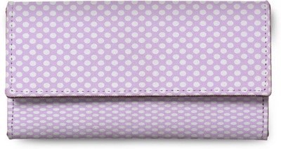 

Levo Women Casual Purple Genuine Leather Wallet(6 Card Slots), Rj-levolw00154