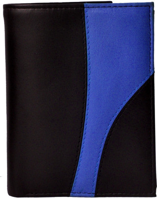 

Tamanna Men Black, Blue Genuine Leather Wallet(9 Card Slots)
