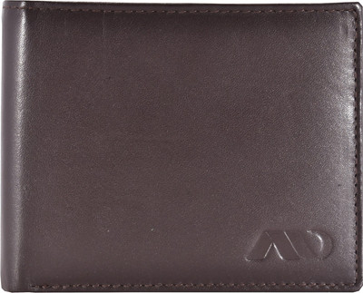 

ANNODYNE Men Formal Brown Genuine Leather Wallet(6 Card Slots)