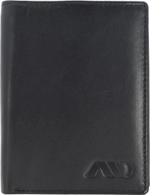 

ANNODYNE Men Blue Genuine Leather Wallet(4 Card Slots)