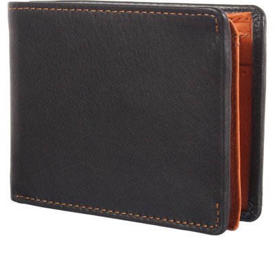 

Jungler Men Casual Black Genuine Leather Wallet(7 Card Slots)