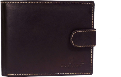 

MUPKINO Men Black, Black Genuine Leather Wallet(7 Card Slots), Black 010