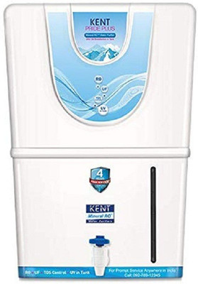 

Kent PRIDE PLUS 8 L RO + UV + UF + TDS Water Purifier(White)