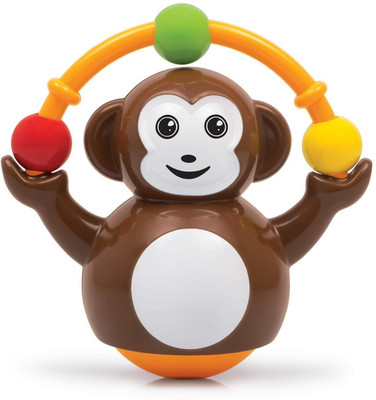 Giggles PUSH N CRAWL MONKEY(Multicolor)