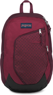 

JanSport Interface 29 L Laptop Backpack(Maroon), Geo block print