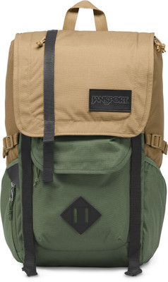 

JanSport Hatchet 28 L Laptop Backpack(Beige), Field tan/muted green