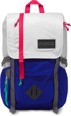 

JanSport Hatchet 28 L Laptop Backpack(Grey), Goose grey/regal blue