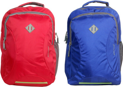 

Paradise 2 backpack bag 38 L Backpack(Blue, Red), Multicolor