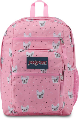 

JanSport Big Student 34 L Backpack(Pink), Fierce frenchies