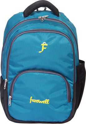 

farewell BACKPACK LAPTOP TRAVEL @SCHOOL 30 Laptop Backpack(Blue), Black;sky blue