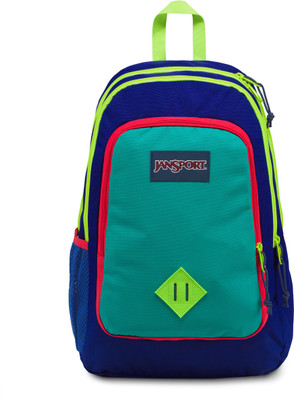 

JanSport Super Sneak 22 L Laptop Backpack(Multicolor), Regal blue/neon yellow