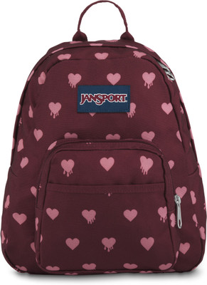 

JanSport Half Pint 10.2 L Backpack(Maroon), Russet red bleeding hearts