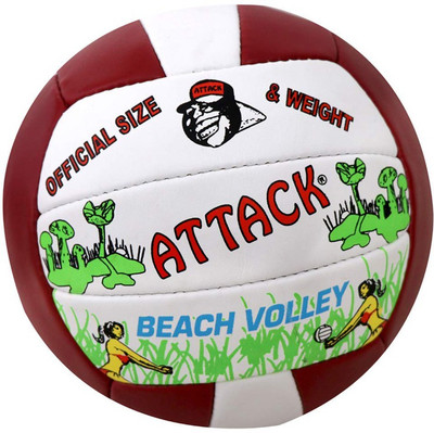 

Attack Beach Volleyball - Size: (Pack of 1, Multicolor