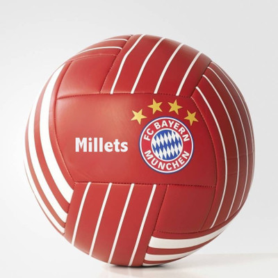 

millets Messi Q1 Predator Football - Size: (Pack of 1, Black, Maroon