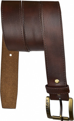 

AFFA Men Casual Brown Artificial Leather Belt