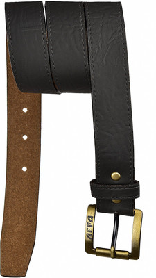 

AFFA Men Casual Black Artificial Leather Belt