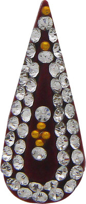 

Anuradha Art jewellery Groom Bindi Men Red, White Bindis(Forhead Bindi)
