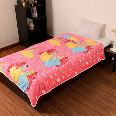 

R K CRAFTS Cartoon  Dohar(Poly Cotton, Pink