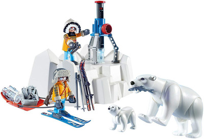 

Playmobil Arctic Explorers with Polar Bears(Multicolor)