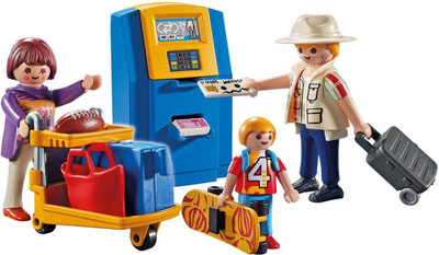 

Playmobil Family at Check In (39 Pcs)(Multicolor)