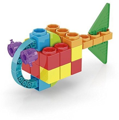 

Engino Qboidz 2 in 1 Goldfish(Multicolor)