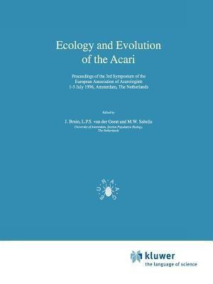 Ecology and Evolution of the Acari(English, Paperback, unknown)