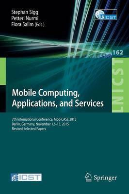 Mobile Computing, Applications, and Services(English, Paperback, unknown)