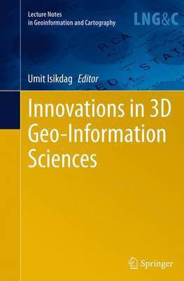Innovations in 3D Geo-Information Sciences(English, Paperback, unknown)