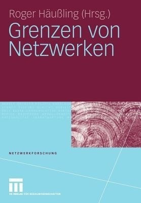 Grenzen von Netzwerken(German, Paperback, unknown)