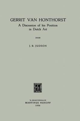 Gerrit Van Honthorst(English, Paperback, Judson Jay Richard)