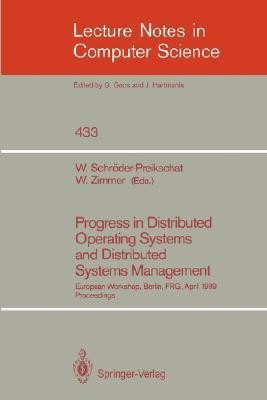 Progress in Distributed Operating Systems and Distributed Systems Management(English, Paperback, unknown)