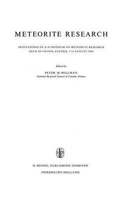 Meteorite Research(English, Paperback, unknown)