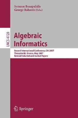 Algebraic Informatics(English, Paperback, unknown)