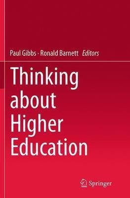 Thinking about Higher Education(English, Paperback, unknown)