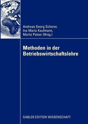 Methoden in der Betriebswirtschaftlehre(German, Paperback, unknown)