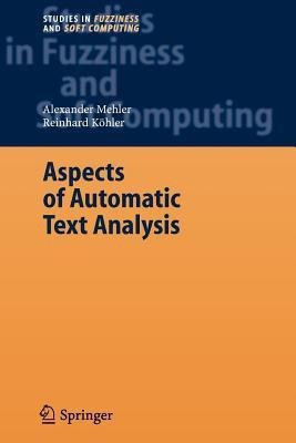 Aspects of Automatic Text Analysis(English, Paperback, unknown)