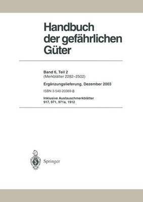 Handbuch der gefaehrlichen Gueter(German, Paperback, unknown)