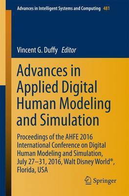 Advances in Applied Digital Human Modeling and Simulation(English, Paperback, unknown)