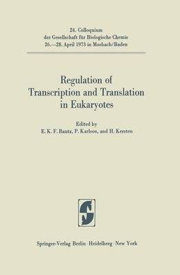 Regulation of Transcription and Translation in Eukaryotes(English, Paperback, unknown)